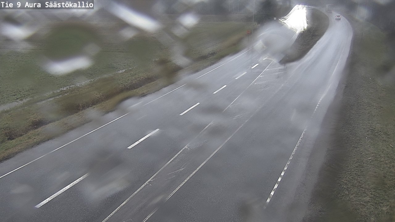 Weather Camera Image Road 9 Aura, Säästökallio, Aura, Varsinais-Suomi