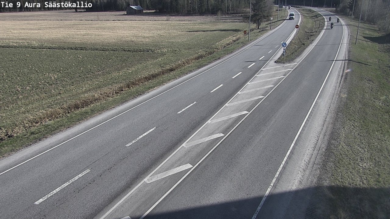 Kelikamerat Kuva Tie 9 Aura, Säästökallio, Aura, Varsinais-Suomi