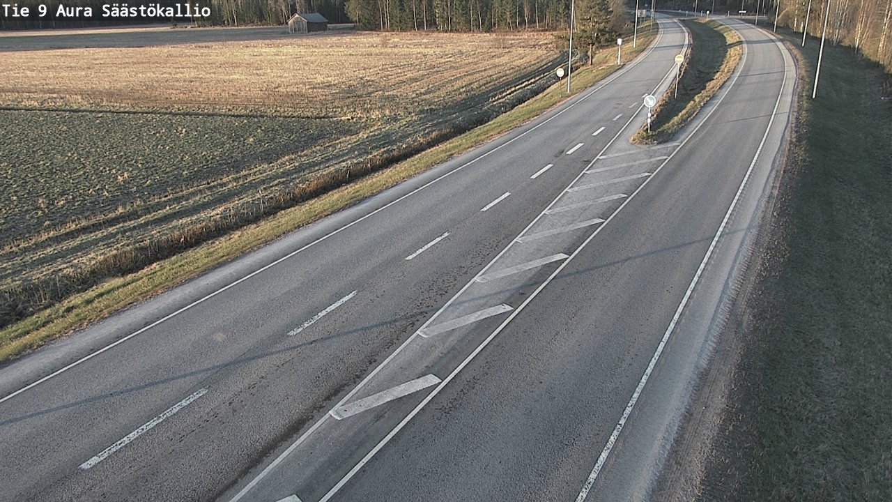 Kelikamerat Kuva Tie 9 Aura, Säästökallio, Aura, Varsinais-Suomi