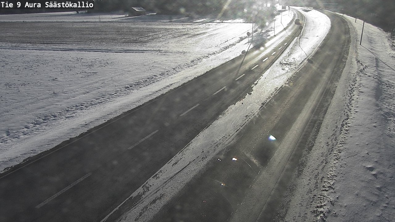 Kelikamerat Kuva Tie 9 Aura, Säästökallio, Aura, Varsinais-Suomi