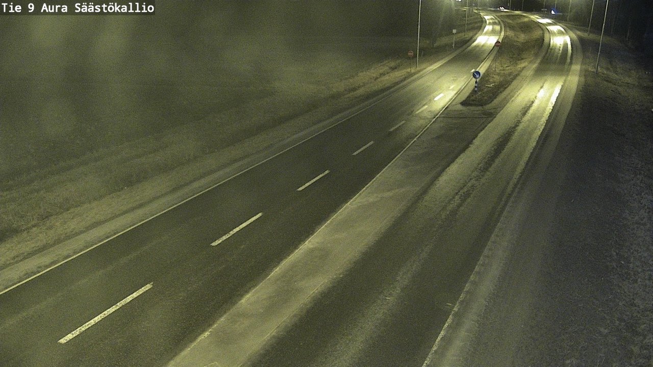 Kelikamerat Kuva Tie 9 Aura, Säästökallio, Aura, Varsinais-Suomi