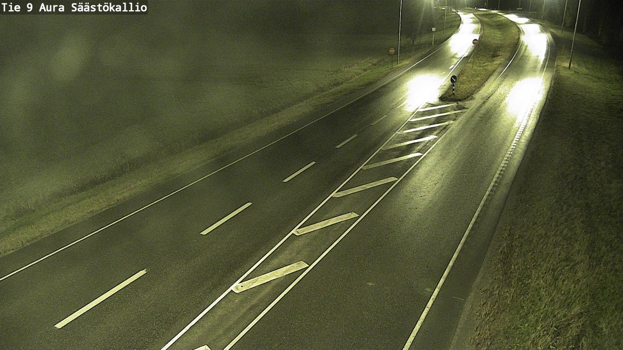 Kelikamerat Kuva Tie 9 Aura, Säästökallio, Aura, Varsinais-Suomi