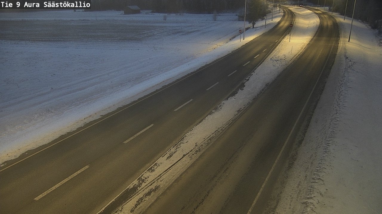 Kelikamerat Kuva Tie 9 Aura, Säästökallio, Aura, Varsinais-Suomi