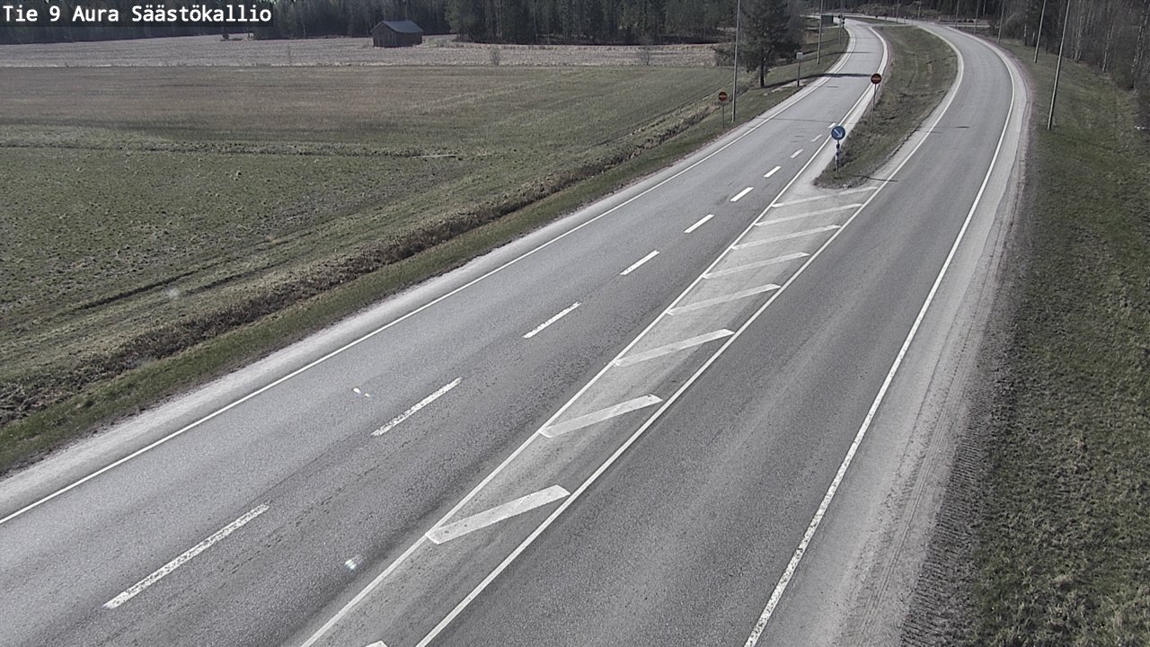 Kelikamerat Kuva Tie 9 Aura, Säästökallio, Aura, Varsinais-Suomi