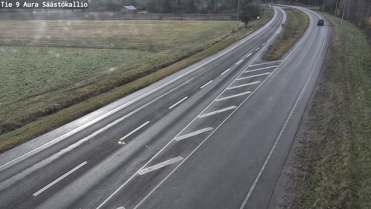 Kelikamerat Kuva Tie 9 Aura, Säästökallio, Aura, Varsinais-Suomi