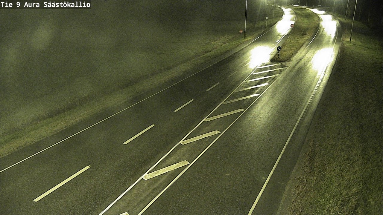 Kelikamerat Kuva Tie 9 Aura, Säästökallio, Aura, Varsinais-Suomi