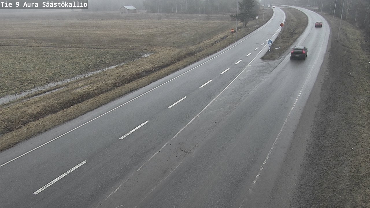 Kelikamerat Kuva Tie 9 Aura, Säästökallio, Aura, Varsinais-Suomi