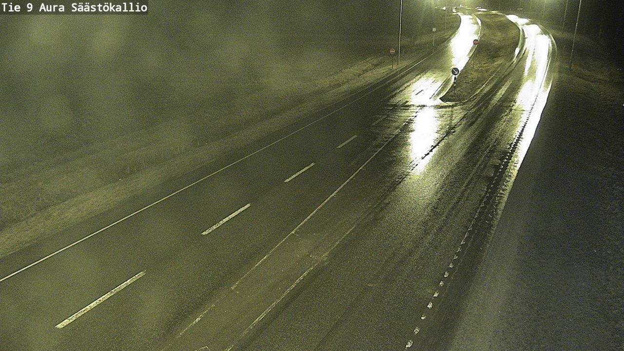 Kelikamerat Kuva Tie 9 Aura, Säästökallio, Aura, Varsinais-Suomi