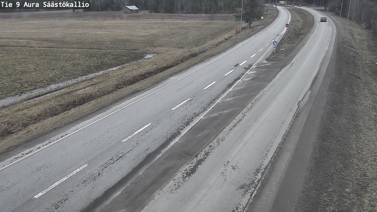 Kelikamerat Kuva Tie 9 Aura, Säästökallio, Aura, Varsinais-Suomi