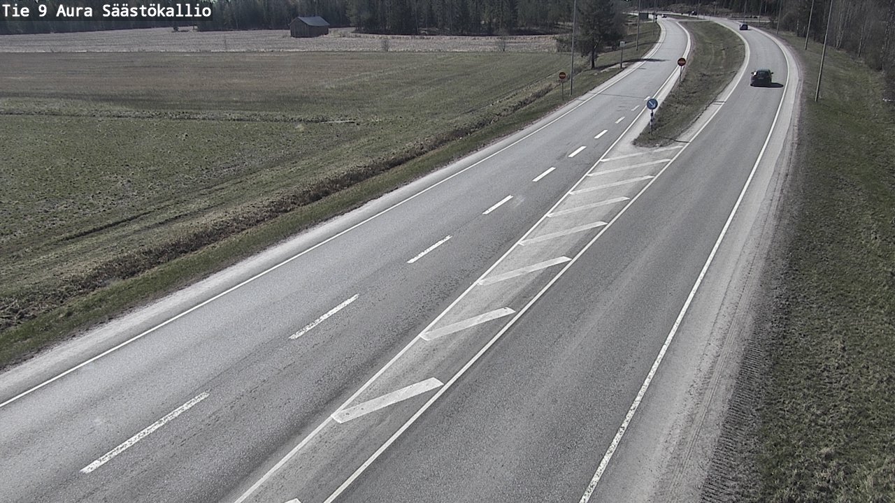 Kelikamerat Kuva Tie 9 Aura, Säästökallio, Aura, Varsinais-Suomi