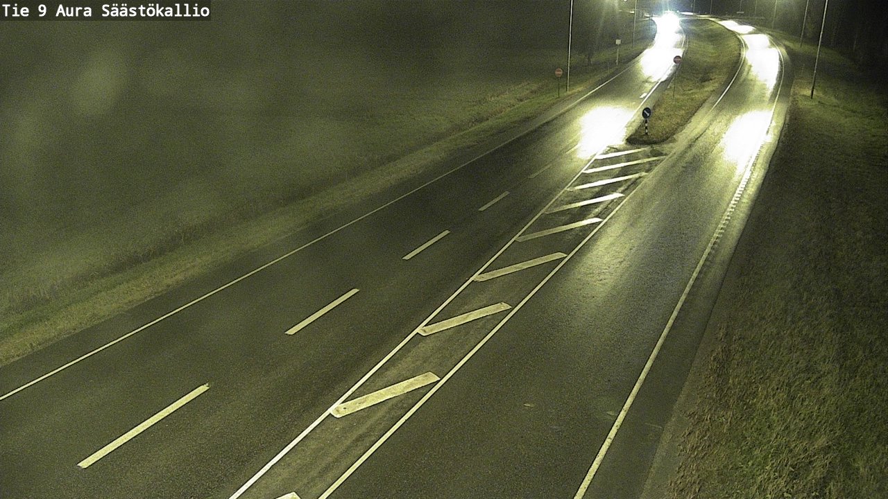 Kelikamerat Kuva Tie 9 Aura, Säästökallio, Aura, Varsinais-Suomi