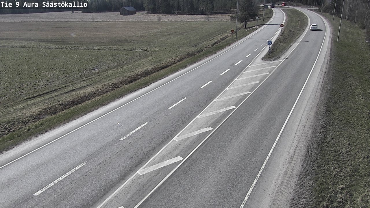 Kelikamerat Kuva Tie 9 Aura, Säästökallio, Aura, Varsinais-Suomi