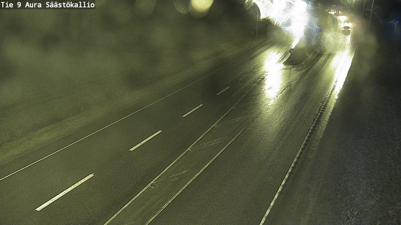Weather Camera Image Road 9 Aura, Säästökallio, Aura, Varsinais-Suomi