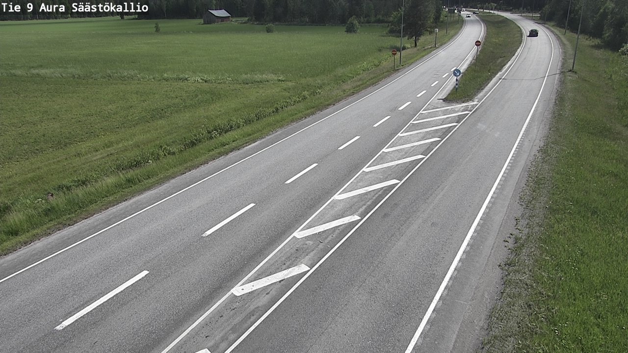 Kelikamerat Kuva Tie 9 Aura, Säästökallio, Aura, Varsinais-Suomi