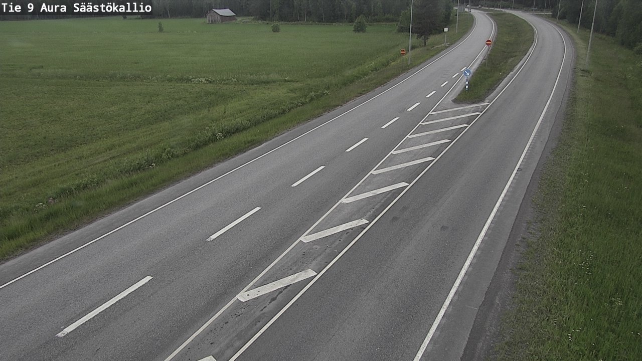 Kelikamerat Kuva Tie 9 Aura, Säästökallio, Aura, Varsinais-Suomi