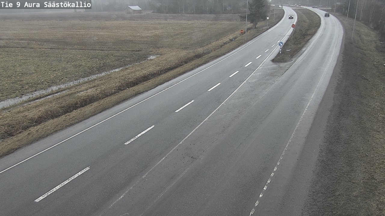 Kelikamerat Kuva Tie 9 Aura, Säästökallio, Aura, Varsinais-Suomi