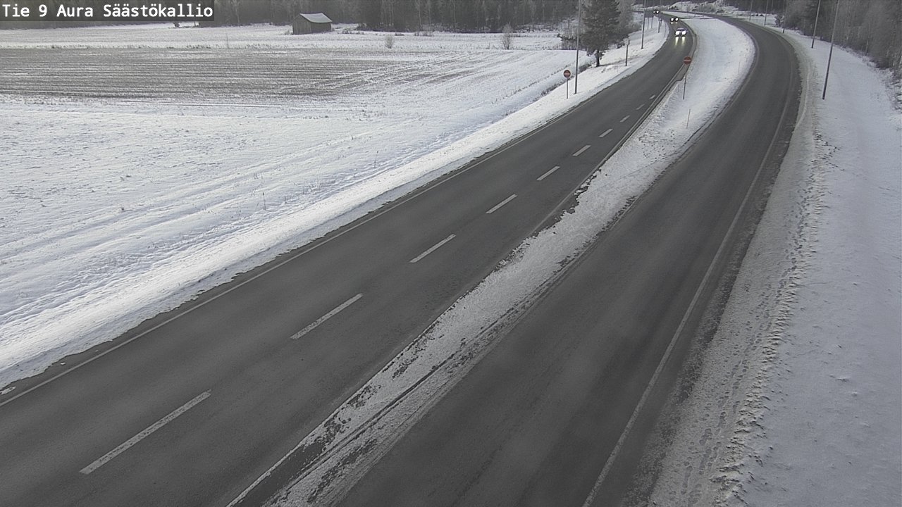 Kelikamerat Kuva Tie 9 Aura, Säästökallio, Aura, Varsinais-Suomi