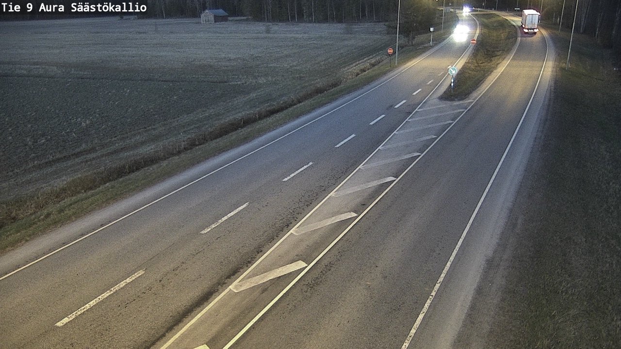 Kelikamerat Kuva Tie 9 Aura, Säästökallio, Aura, Varsinais-Suomi