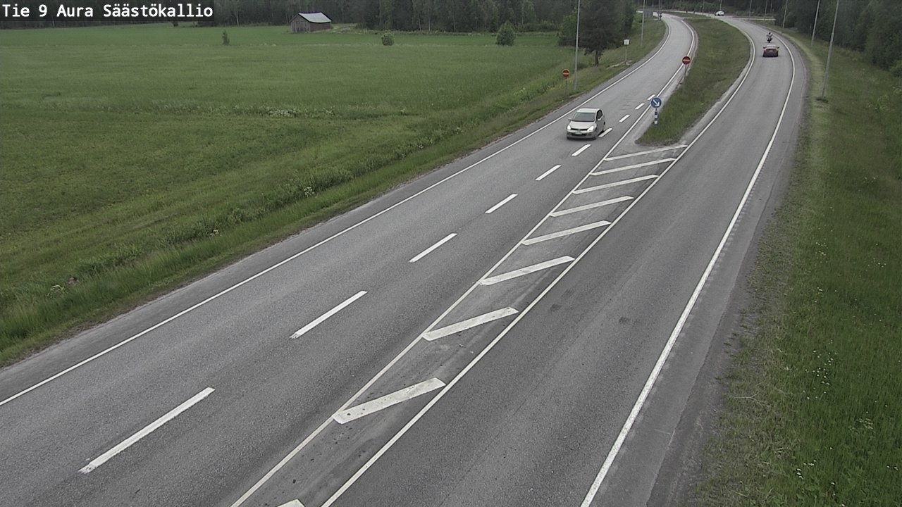Kelikamerat Kuva Tie 9 Aura, Säästökallio, Aura, Varsinais-Suomi