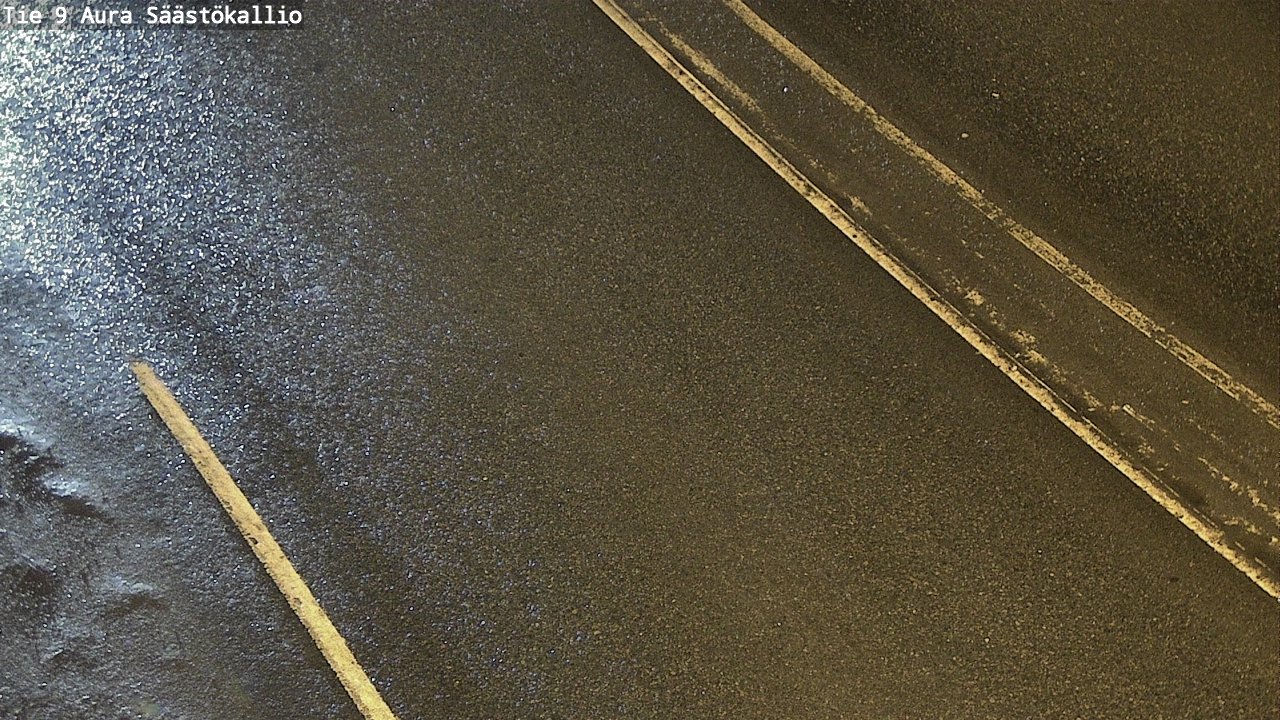 Weather Camera Image Road 9 Aura, Säästökallio, Aura, Varsinais-Suomi