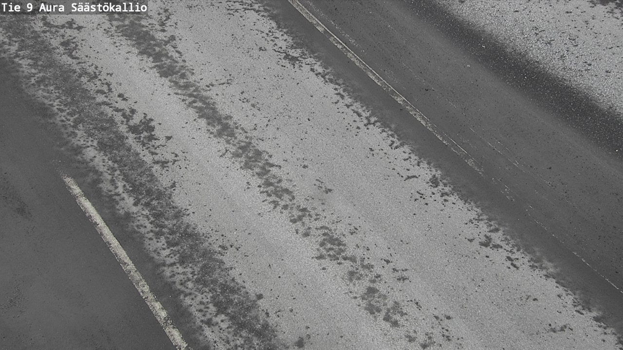 Weather Camera Image Väg 9 Aura, Säästökallio, Aura, Varsinais-Suomi