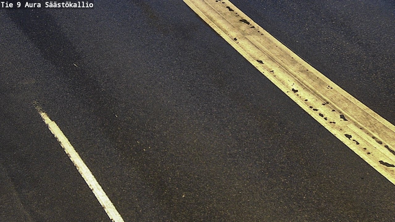 Weather Camera Image Road 9 Aura, Säästökallio, Aura, Varsinais-Suomi