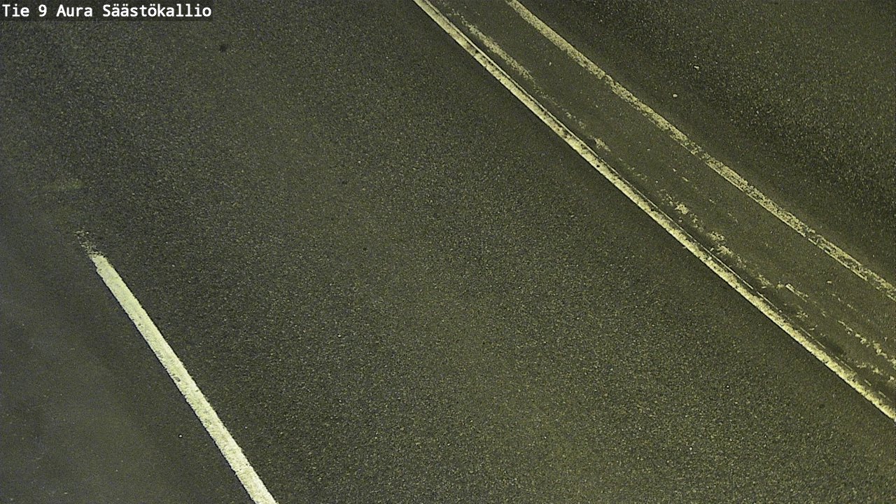 Weather Camera Image Road 9 Aura, Säästökallio, Aura, Varsinais-Suomi