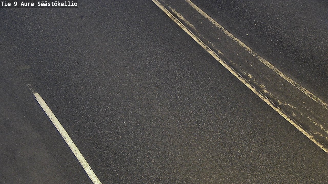 Weather Camera Image Road 9 Aura, Säästökallio, Aura, Varsinais-Suomi
