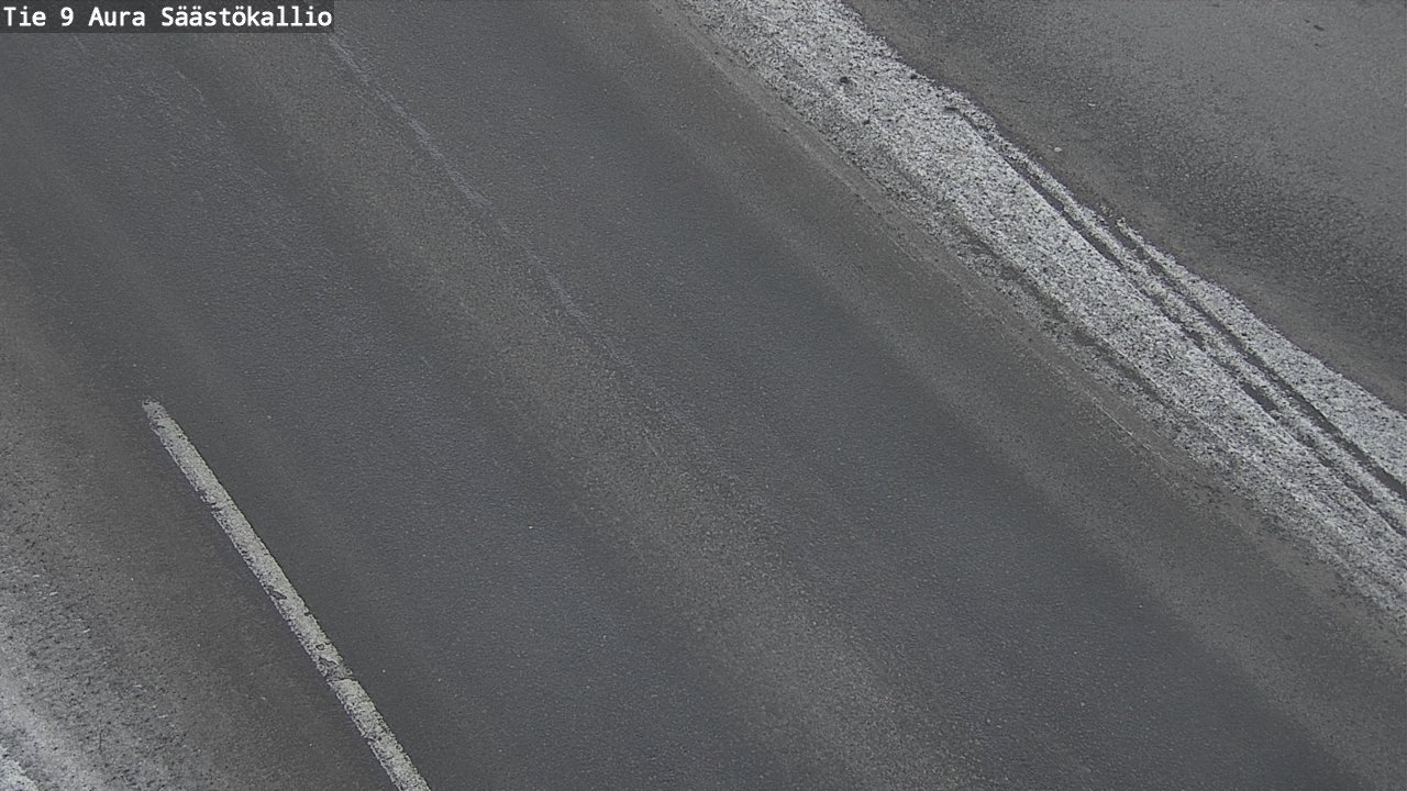 Weather Camera Image Road 9 Aura, Säästökallio, Aura, Varsinais-Suomi