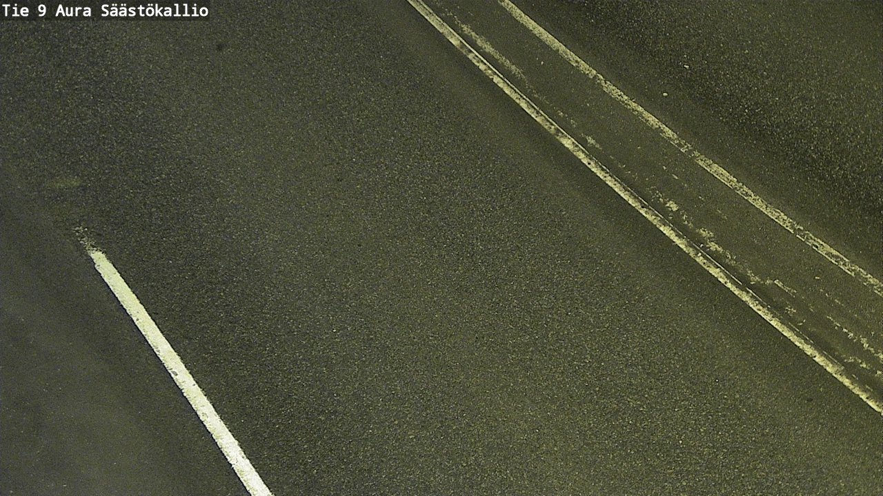 Weather Camera Image Road 9 Aura, Säästökallio, Aura, Varsinais-Suomi