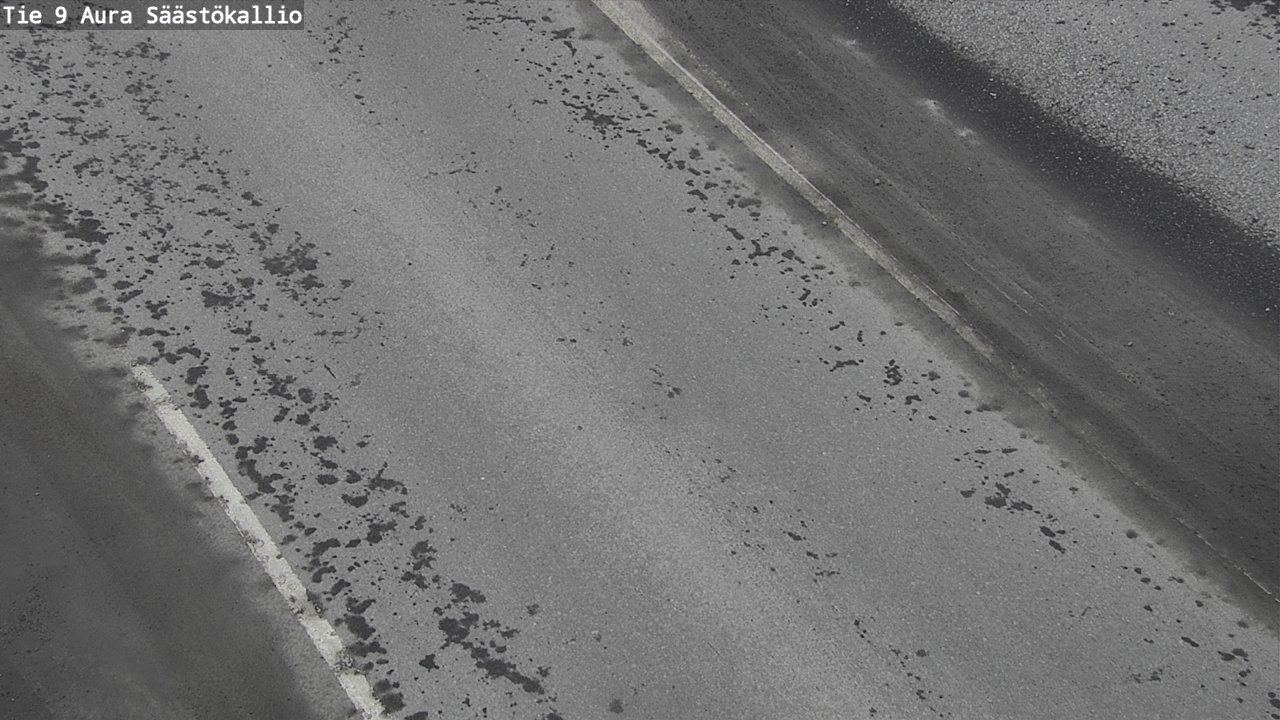 Weather Camera Image Road 9 Aura, Säästökallio, Aura, Varsinais-Suomi