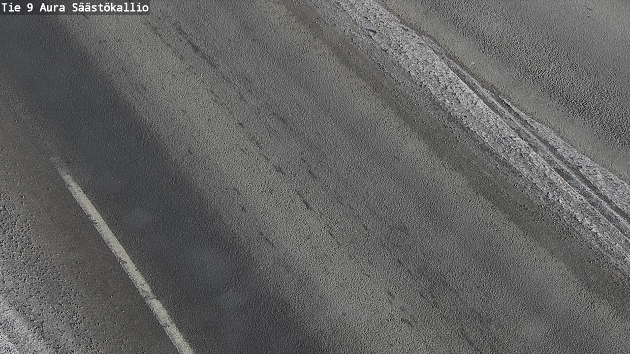 Weather Camera Image Road 9 Aura, Säästökallio, Aura, Varsinais-Suomi
