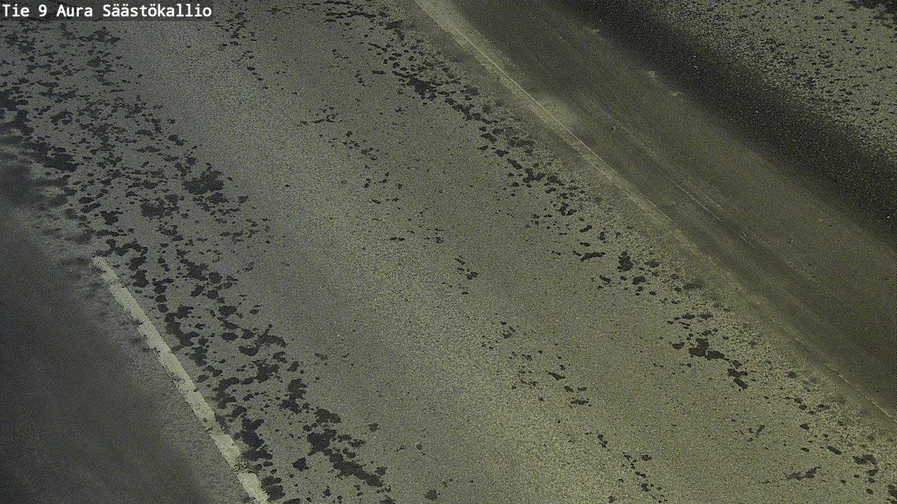 Weather Camera Image Väg 9 Aura, Säästökallio, Aura, Varsinais-Suomi