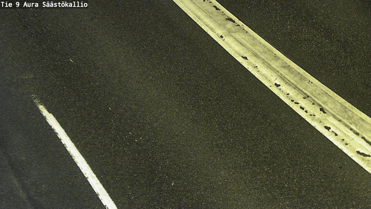 Weather Camera Image Road 9 Aura, Säästökallio, Aura, Varsinais-Suomi