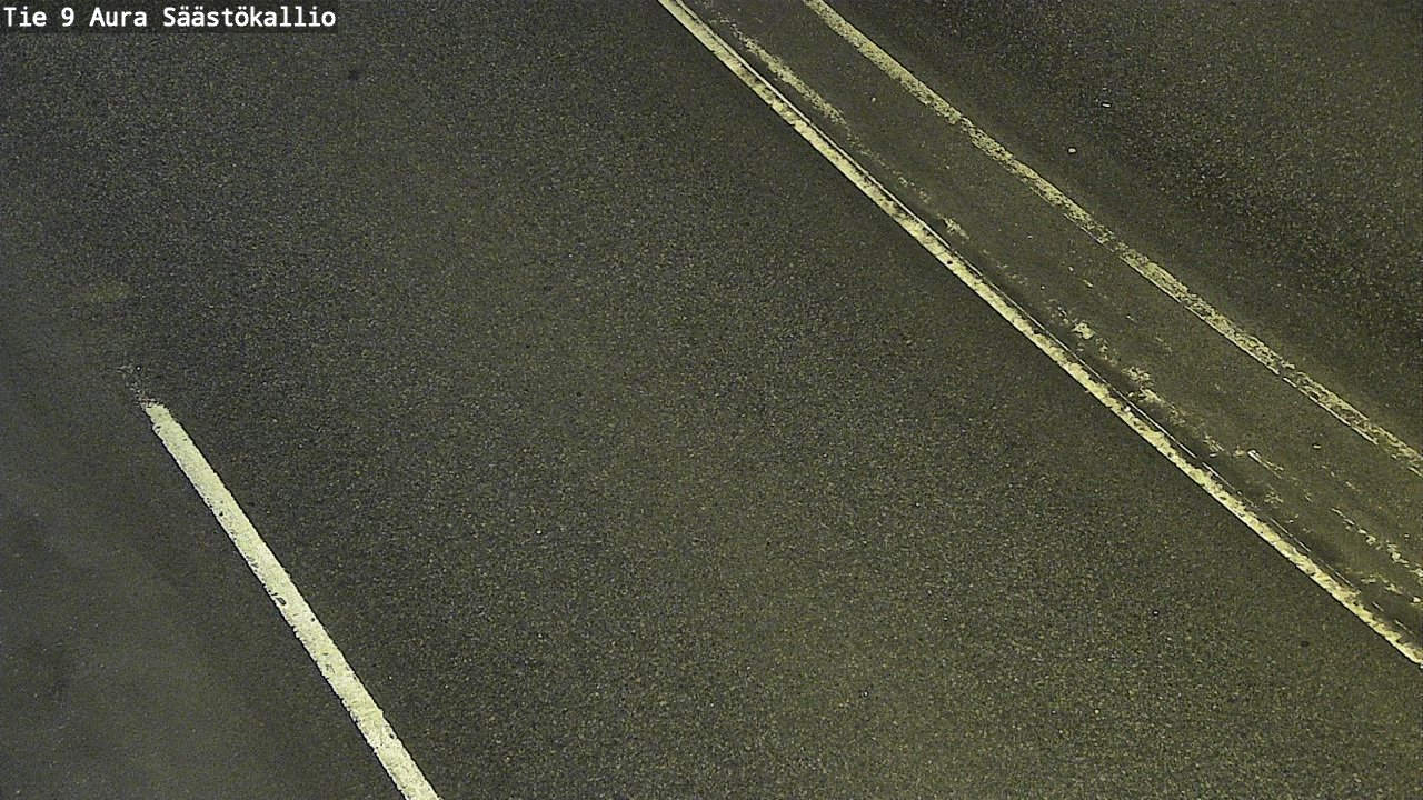 Weather Camera Image Road 9 Aura, Säästökallio, Aura, Varsinais-Suomi