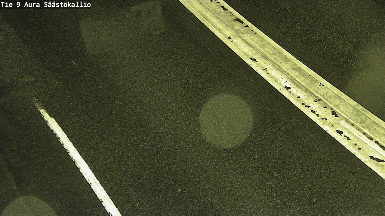 Weather Camera Image Road 9 Aura, Säästökallio, Aura, Varsinais-Suomi