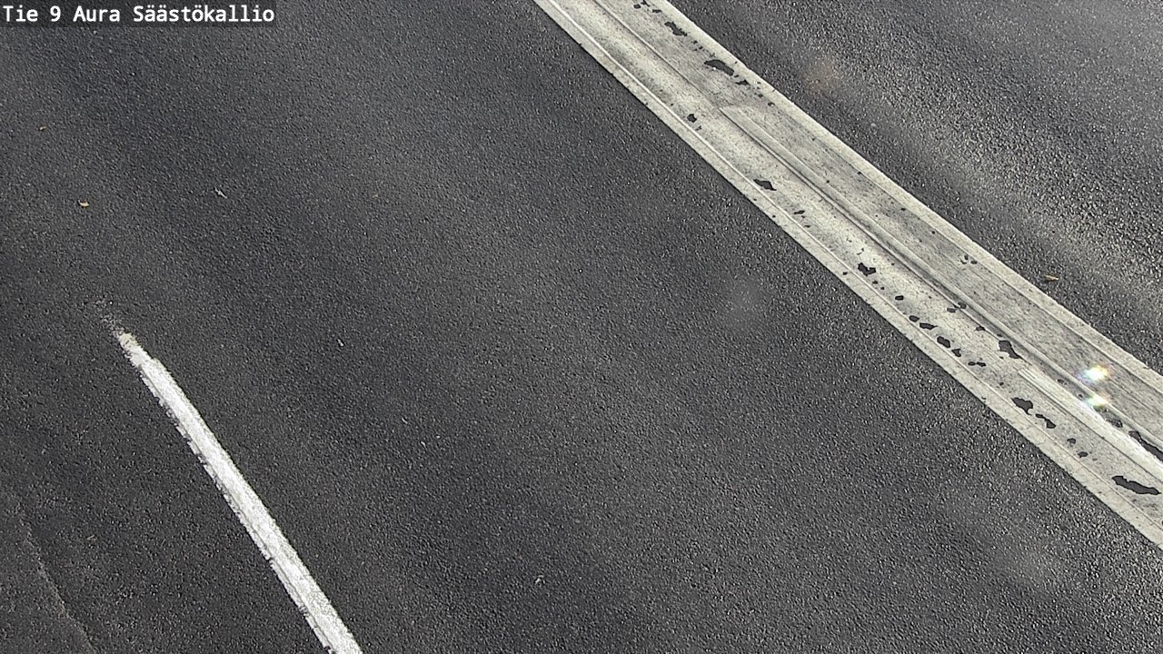 Weather Camera Image Road 9 Aura, Säästökallio, Aura, Varsinais-Suomi