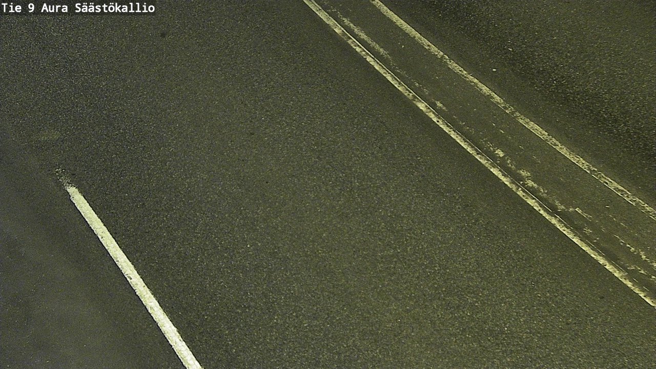Weather Camera Image Road 9 Aura, Säästökallio, Aura, Varsinais-Suomi