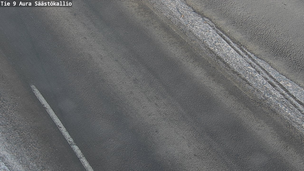 Weather Camera Image Road 9 Aura, Säästökallio, Aura, Varsinais-Suomi