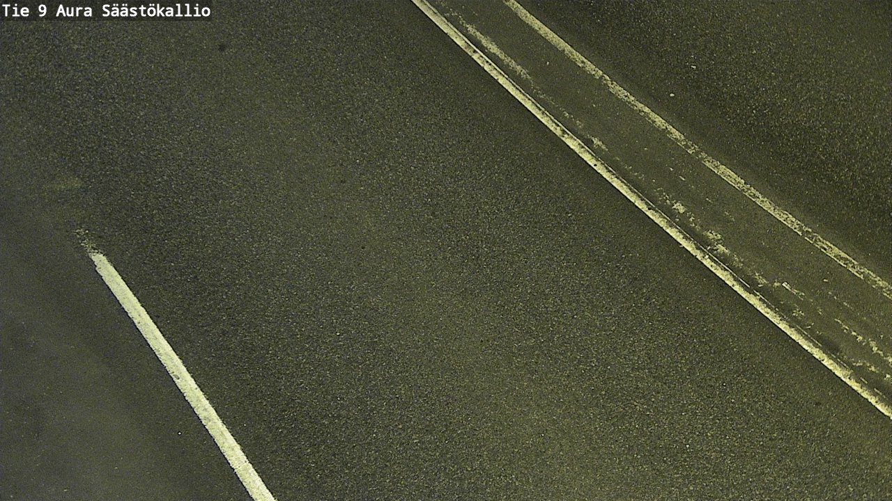 Weather Camera Image Road 9 Aura, Säästökallio, Aura, Varsinais-Suomi