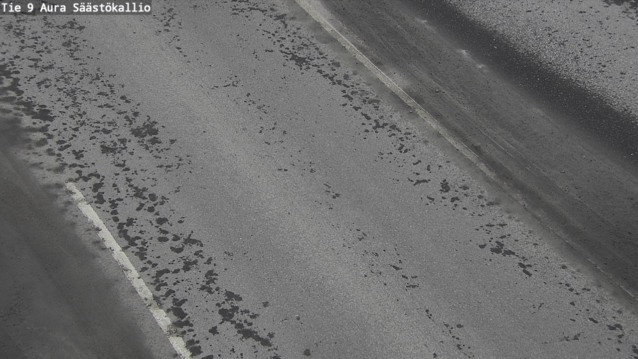 Weather Camera Image Road 9 Aura, Säästökallio, Aura, Varsinais-Suomi