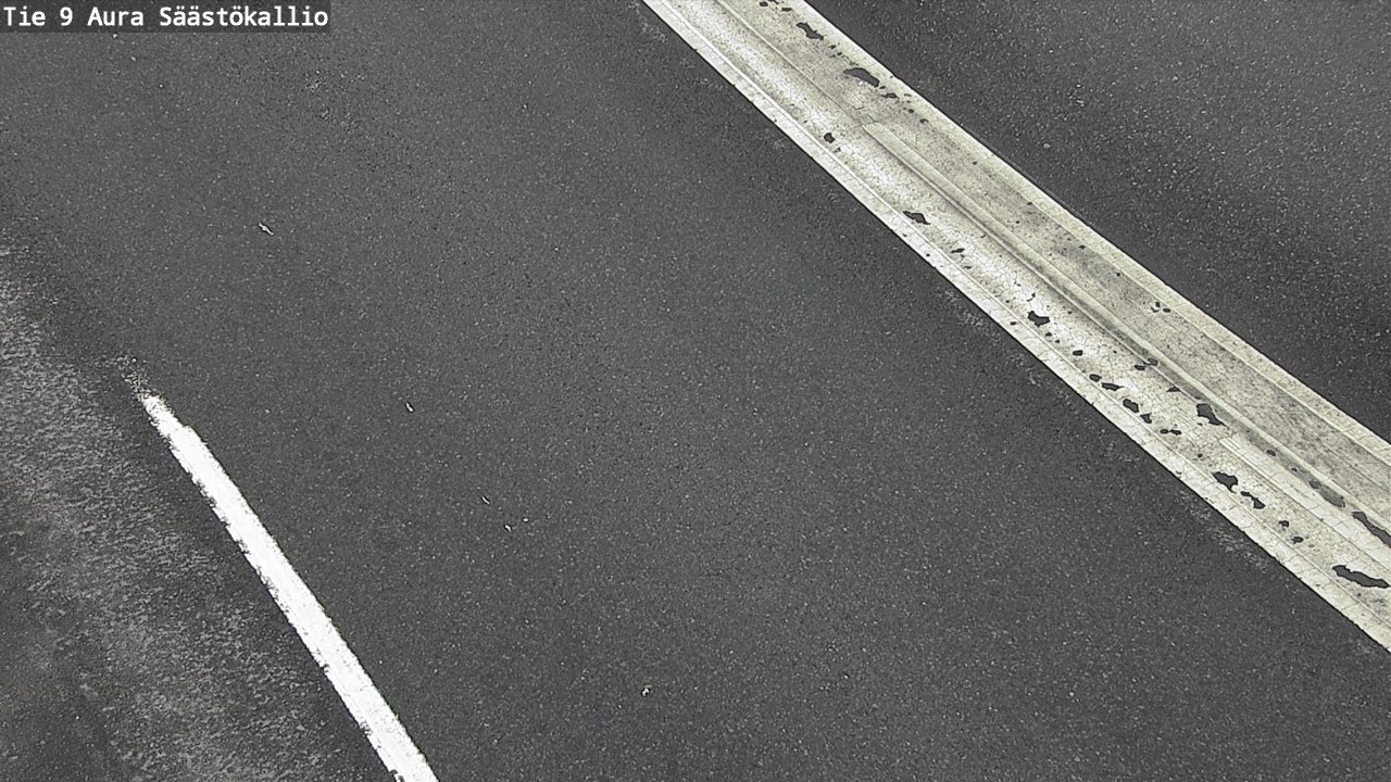 Weather Camera Image Road 9 Aura, Säästökallio, Aura, Varsinais-Suomi