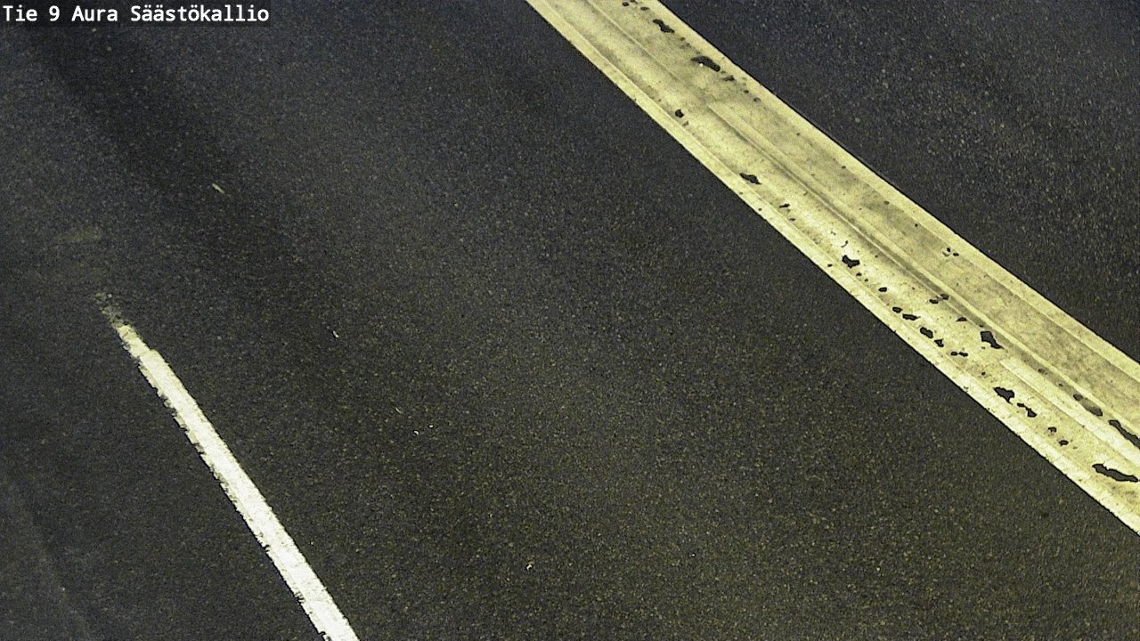 Weather Camera Image Road 9 Aura, Säästökallio, Aura, Varsinais-Suomi