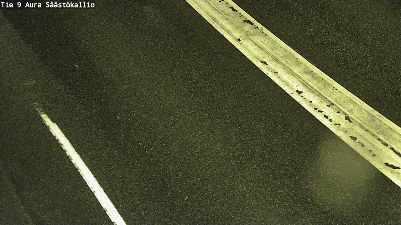 Weather Camera Image Road 9 Aura, Säästökallio, Aura, Varsinais-Suomi