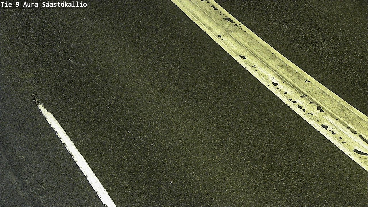 Weather Camera Image Road 9 Aura, Säästökallio, Aura, Varsinais-Suomi