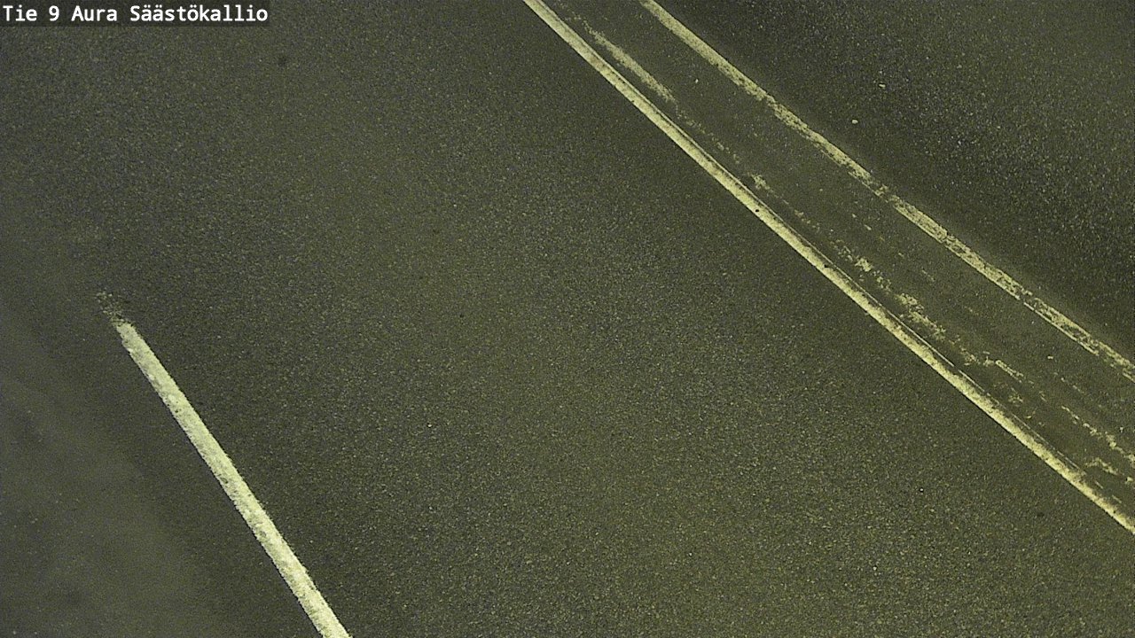 Weather Camera Image Road 9 Aura, Säästökallio, Aura, Varsinais-Suomi
