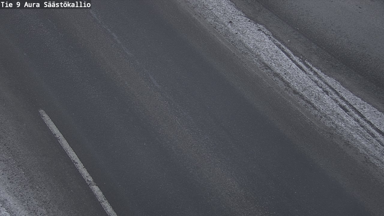 Weather Camera Image Road 9 Aura, Säästökallio, Aura, Varsinais-Suomi