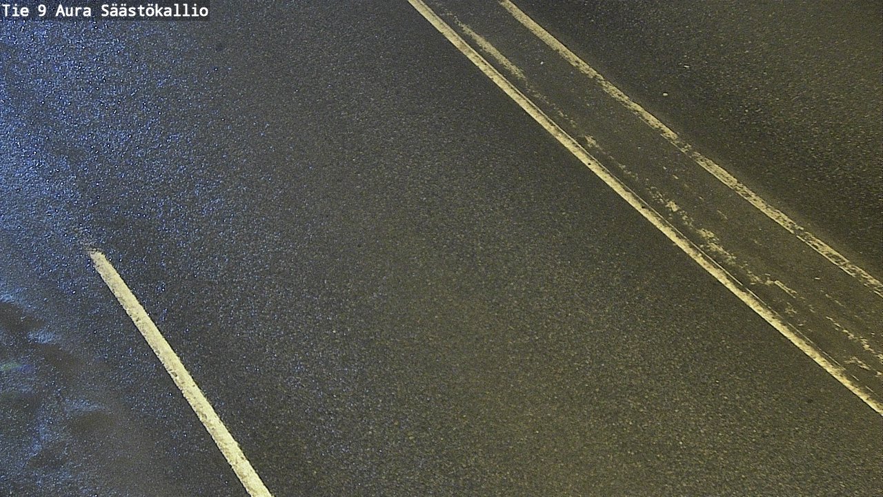 Weather Camera Image Road 9 Aura, Säästökallio, Aura, Varsinais-Suomi