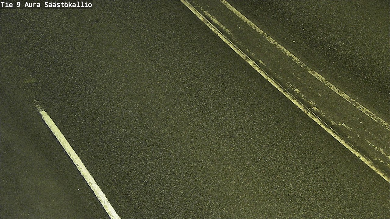 Weather Camera Image Road 9 Aura, Säästökallio, Aura, Varsinais-Suomi