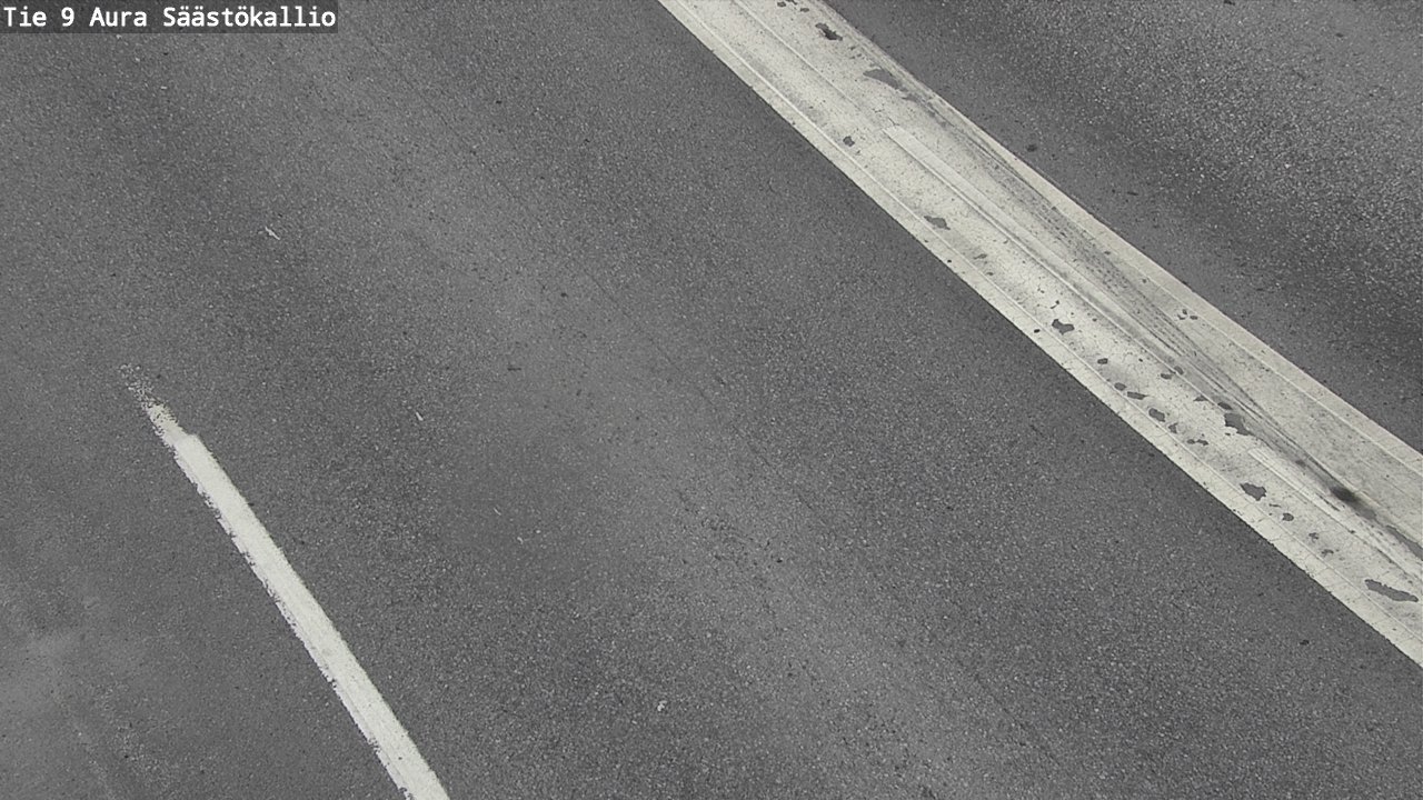 Weather Camera Image Road 9 Aura, Säästökallio, Aura, Varsinais-Suomi